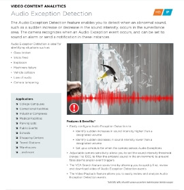Audio Exception Detection in  Bedford,  VA
